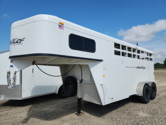 Used 2006 Trails West ADVENTURE 3H Stock / Stock Combo Trailer