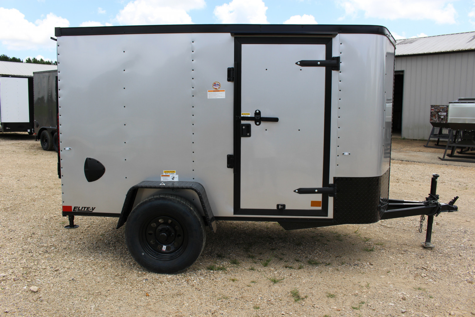 New 2025 Cargo Craft 5X10 Enclosed Elite V-Nose Trailer