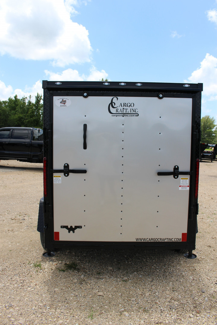 New 2025 Cargo Craft 5X10 Enclosed Elite V-Nose Trailer