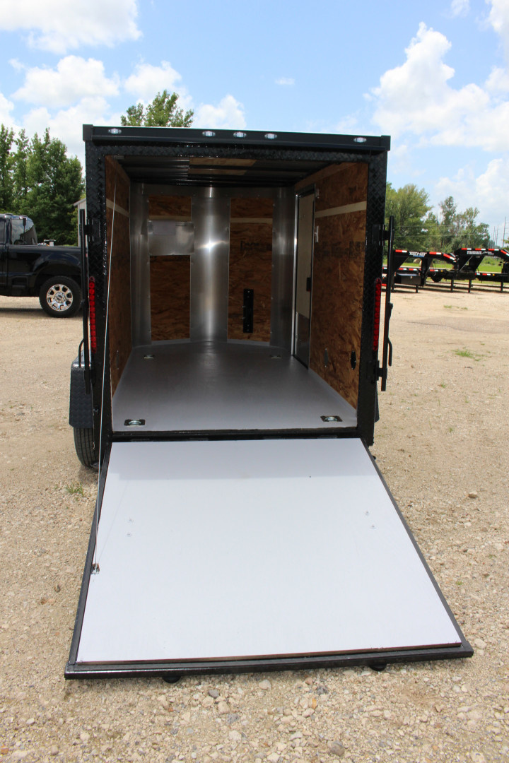 New 2025 Cargo Craft 5X10 Enclosed Elite V-Nose Trailer