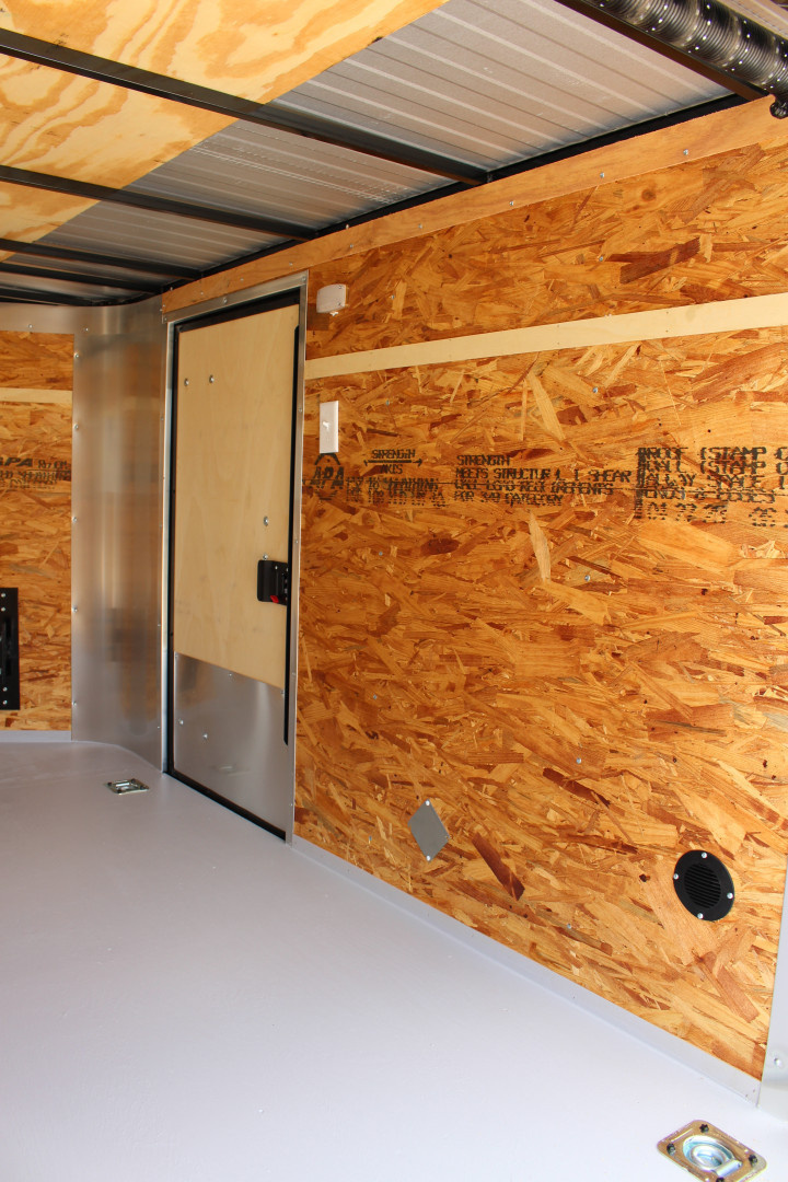 New 2025 Cargo Craft 5X10 Enclosed Elite V-Nose Trailer