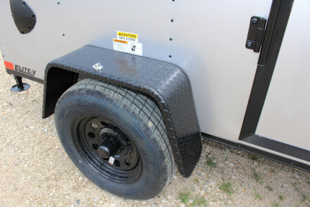 New 2025 Cargo Craft 5X10 Enclosed Elite V-Nose Trailer