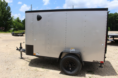New 2025 Cargo Craft 5X10 Enclosed Elite V-Nose Trailer