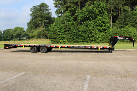 New 2025 Davidson Trailers 35+5 102 Wide Rigged out Hot Shot Rig 8k Axles Monster Ramps Deckover Trailer