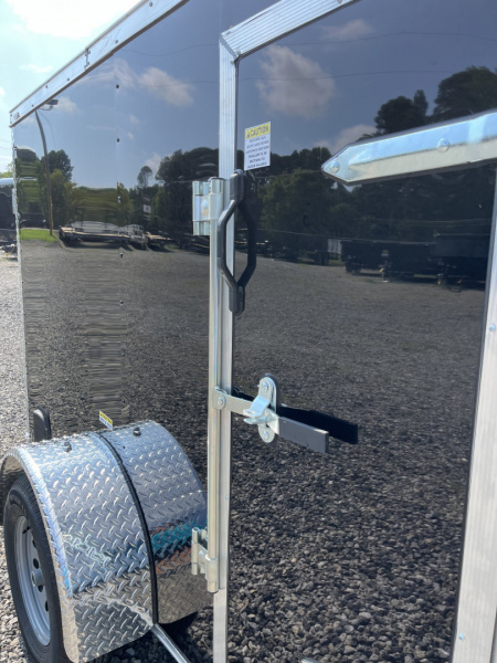 New 2026 Big Daddys Edition 5X8 Enclosed Trailer With Side Door, Ramp Door, Diamond Plate