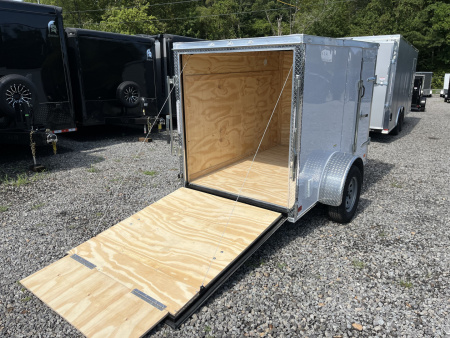 New 2026 Big Daddy Edition 5X8 Enclosed Trailer, Ramp Door, Side Door, Polycor