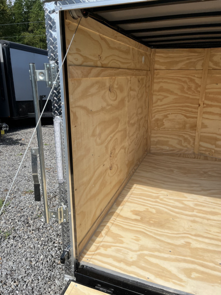 New 2026 Big Daddy Edition 5X8 Enclosed Trailer, Ramp Door, Side Door, Polycor
