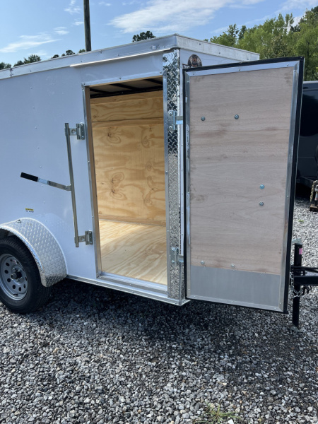 New 2026 Big Daddy Edition 5X8 Enclosed Trailer, Ramp Door, Side Door, Polycor