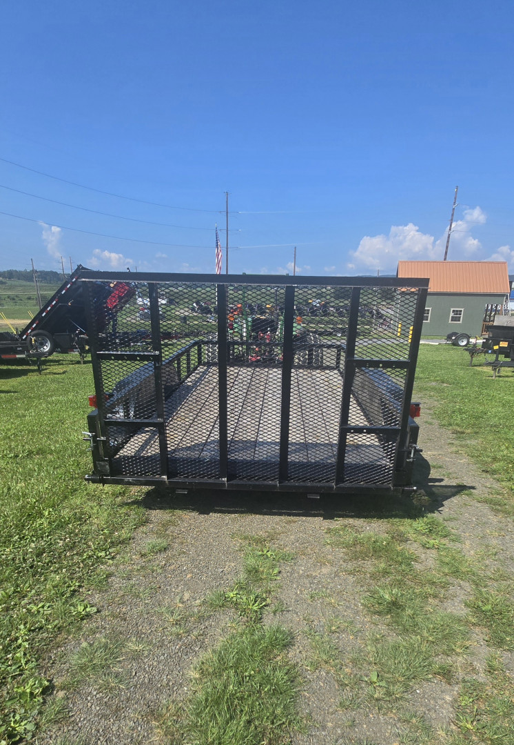 Used 2023 Sure-Trac 76"x12' Utility Trailer 7k