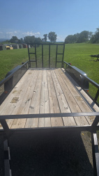 Used 2023 Sure-Trac 76"x12' Utility Trailer 7k
