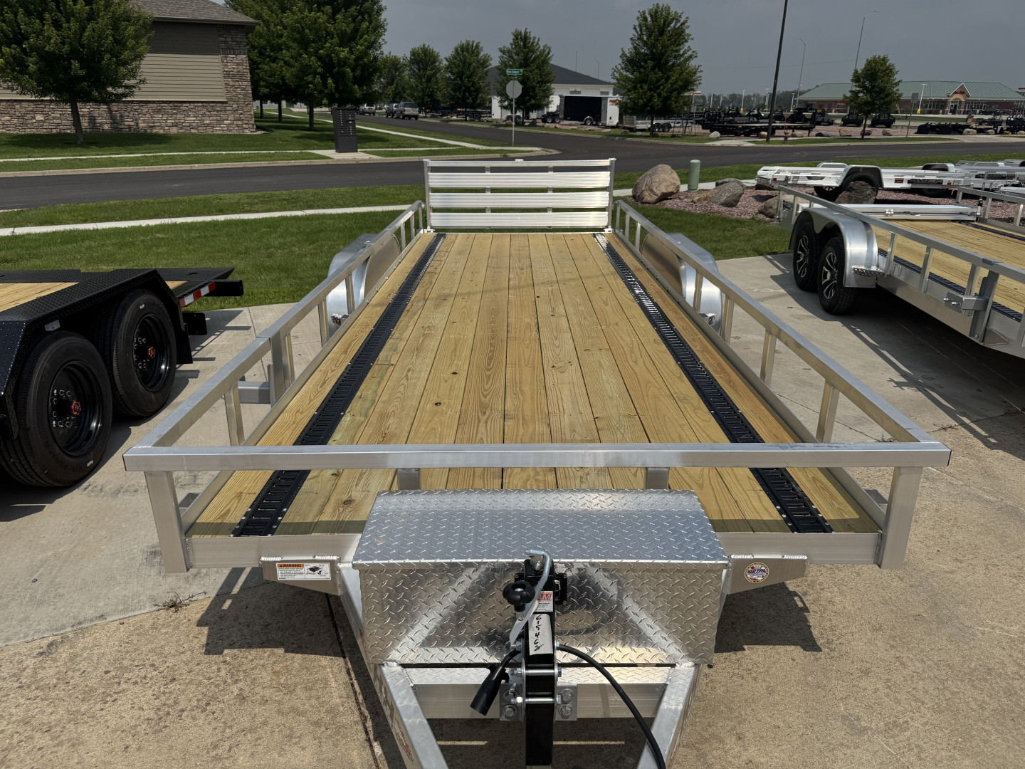 New 2026 H&H Trailers TRSA-20 7k Utility Trailer