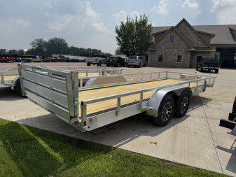 New 2026 H&H Trailers TRSA-20 7k Utility Trailer