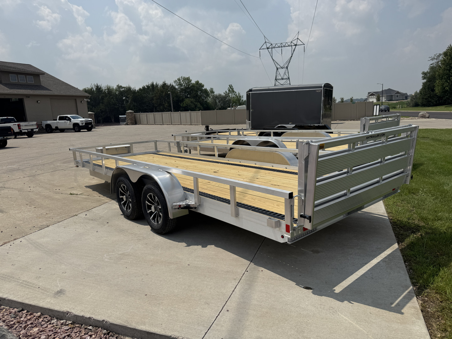 New 2026 H&H Trailers TRSA-20 7k Utility Trailer