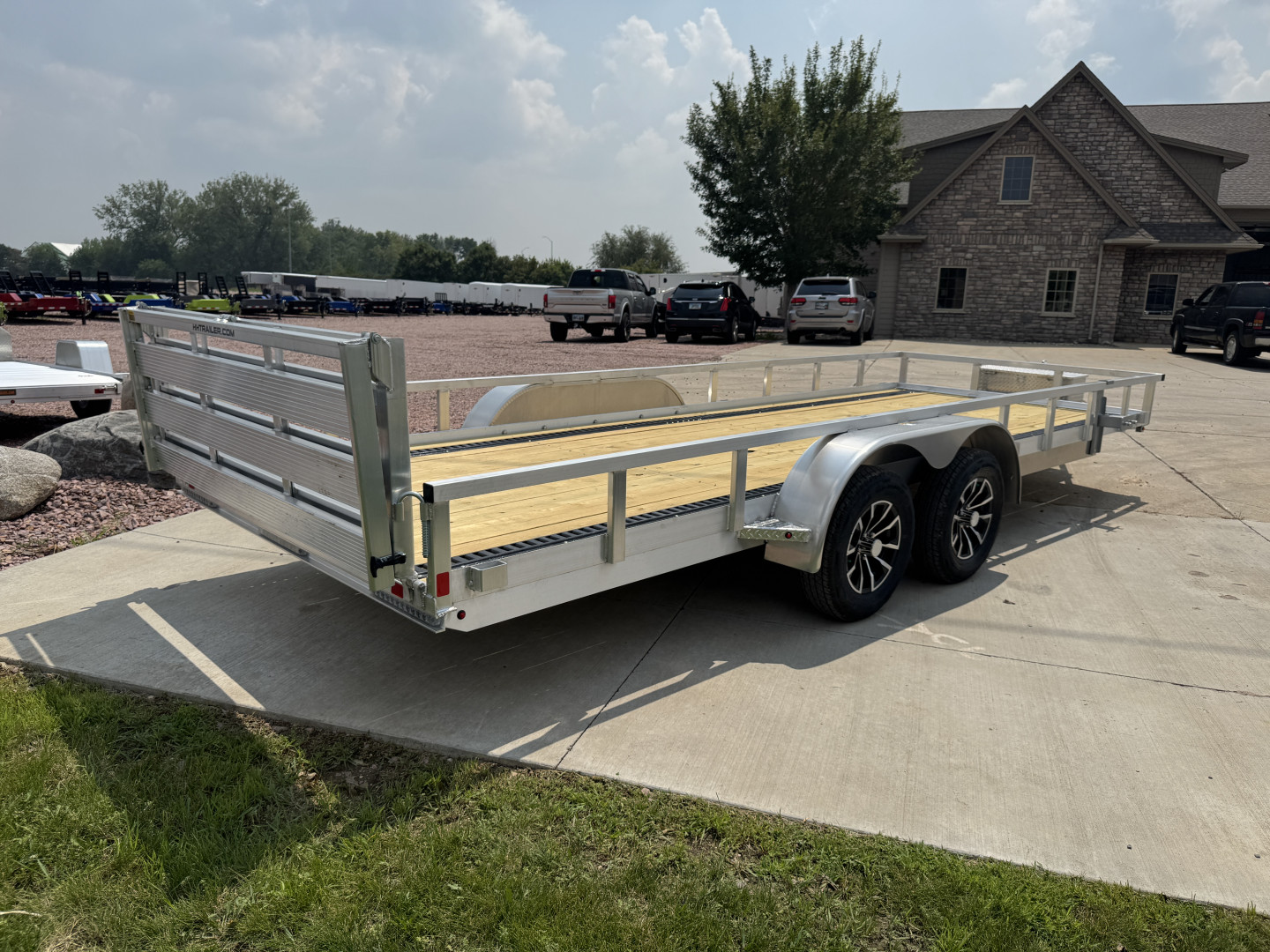 New 2026 H&H Trailers TRSA-20 7k Utility Trailer