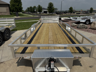 New 2026 H&H Trailers TRSA-20 7k Utility Trailer