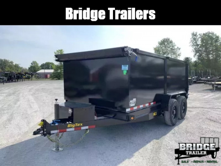 New 2026 Big Tex Trailers 14LX-14C4A-BK (83  X 14') 14K w/ 48  Sides Dump Trailer