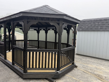 New 2025 Stoltzfus Woodworks OVAL GAZEBO 10X16