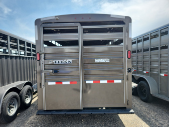 New 2025 Titan Trailer Stock 6'8x20