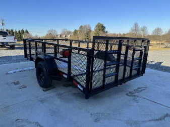New 2025 Nolan 7X12 Utility Trailer w/2ft Mesh Sides 3K