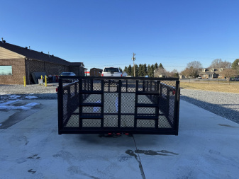 New 2025 Nolan 7X12 Utility Trailer w/2ft Mesh Sides 3K