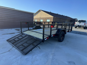 New 2025 Nolan 7X12 Utility Trailer w/2ft Mesh Sides 3K
