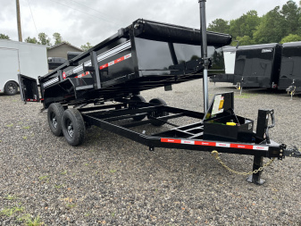 New 2025 U-Dump 7x14 With 25  Sides, Pro-Heavy DUMP TRAILER, 14K GVWR
