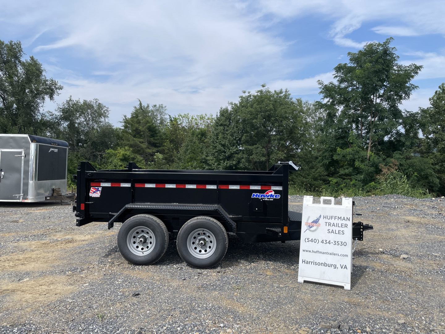 New 2026 Hawke 6X10 10K Dump Trailer
