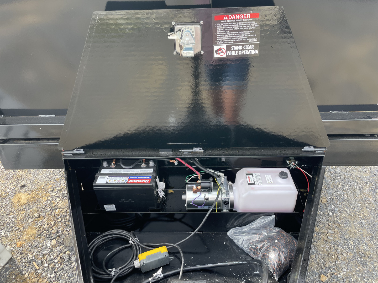 New 2026 Hawke 6X10 10K Dump Trailer