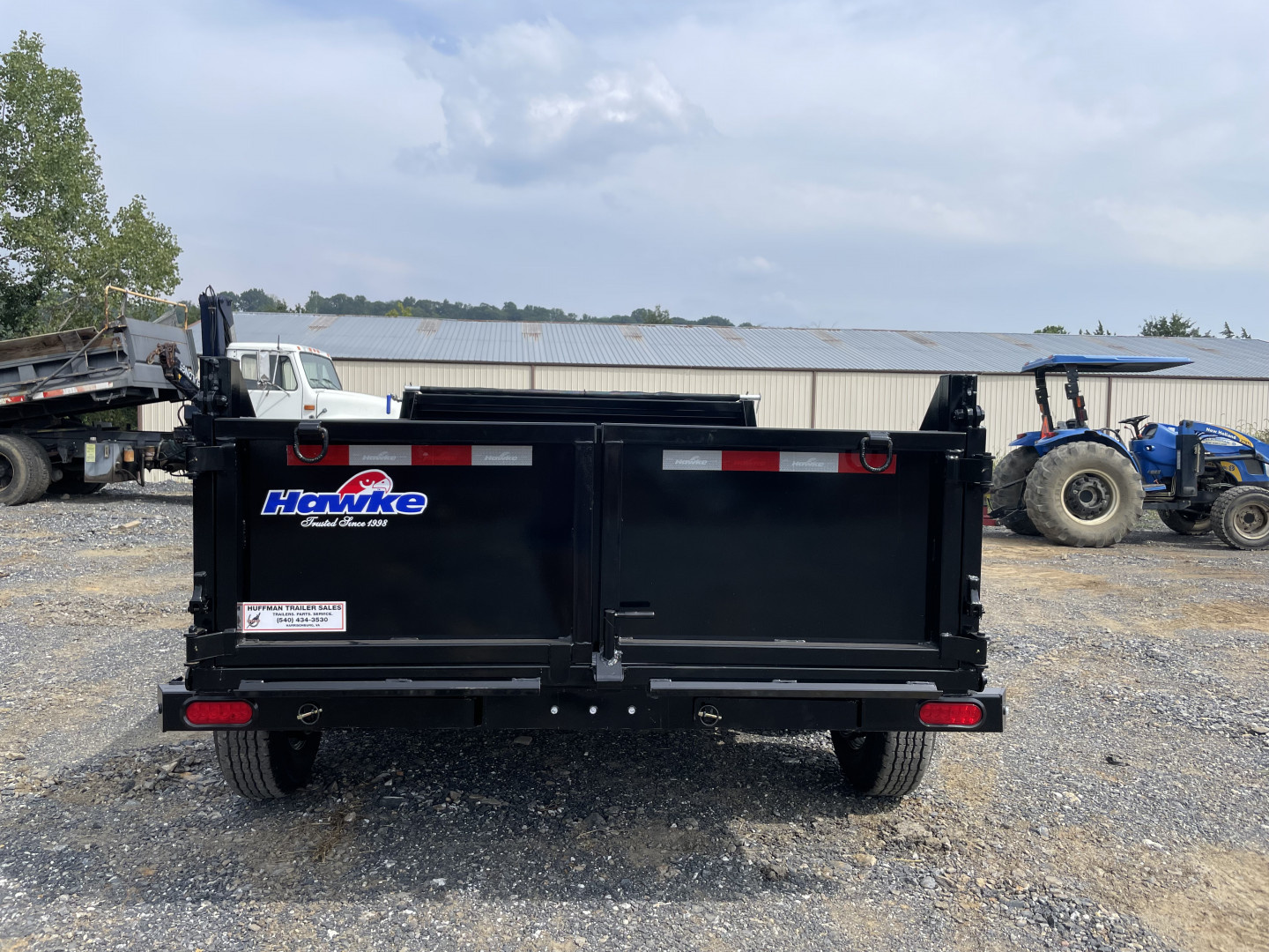 New 2026 Hawke 6X10 10K Dump Trailer