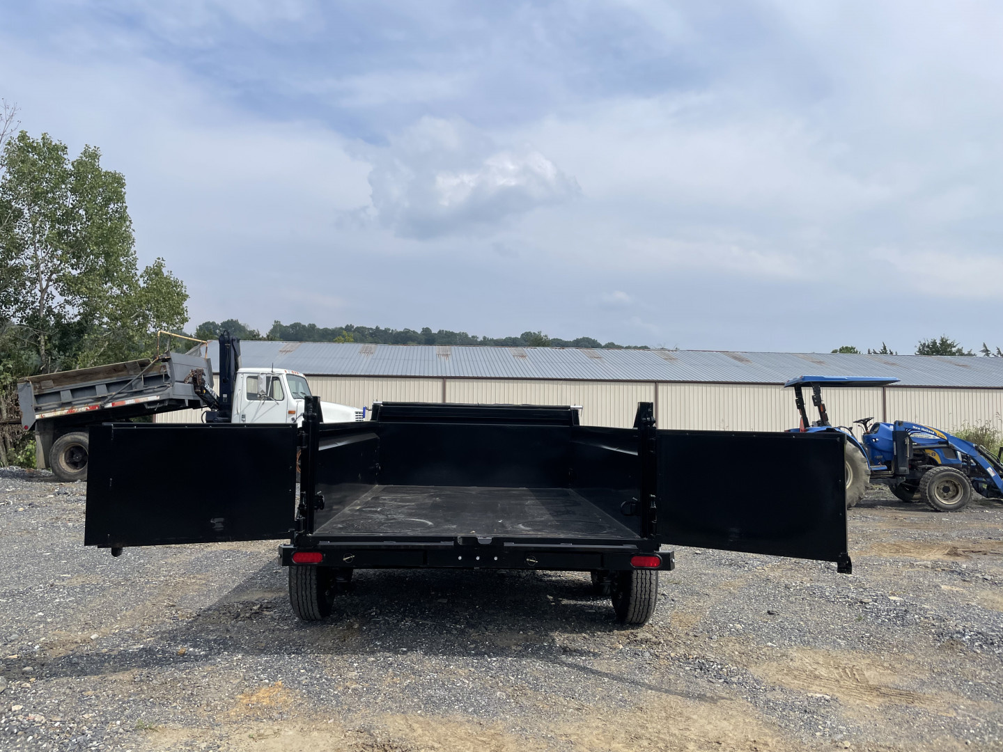 New 2026 Hawke 6X10 10K Dump Trailer