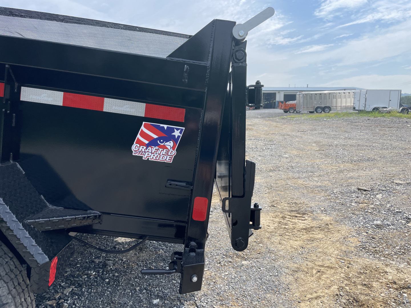 New 2026 Hawke 6X10 10K Dump Trailer