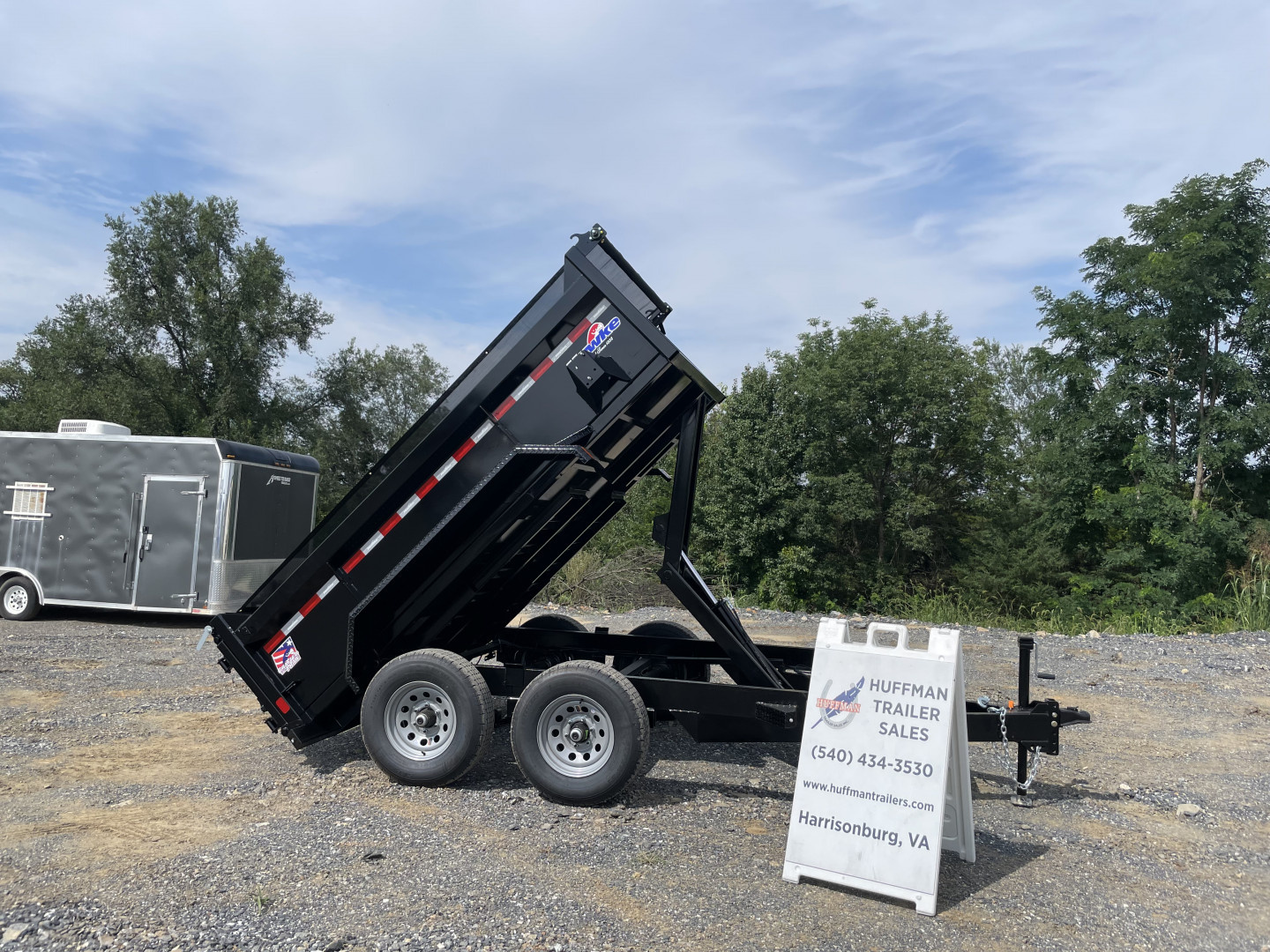 New 2026 Hawke 6X10 10K Dump Trailer
