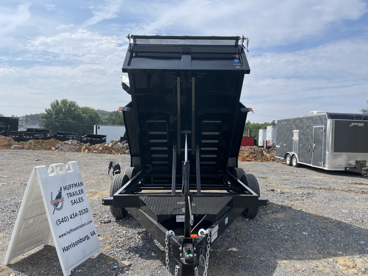 New 2026 Hawke 6X10 10K Dump Trailer