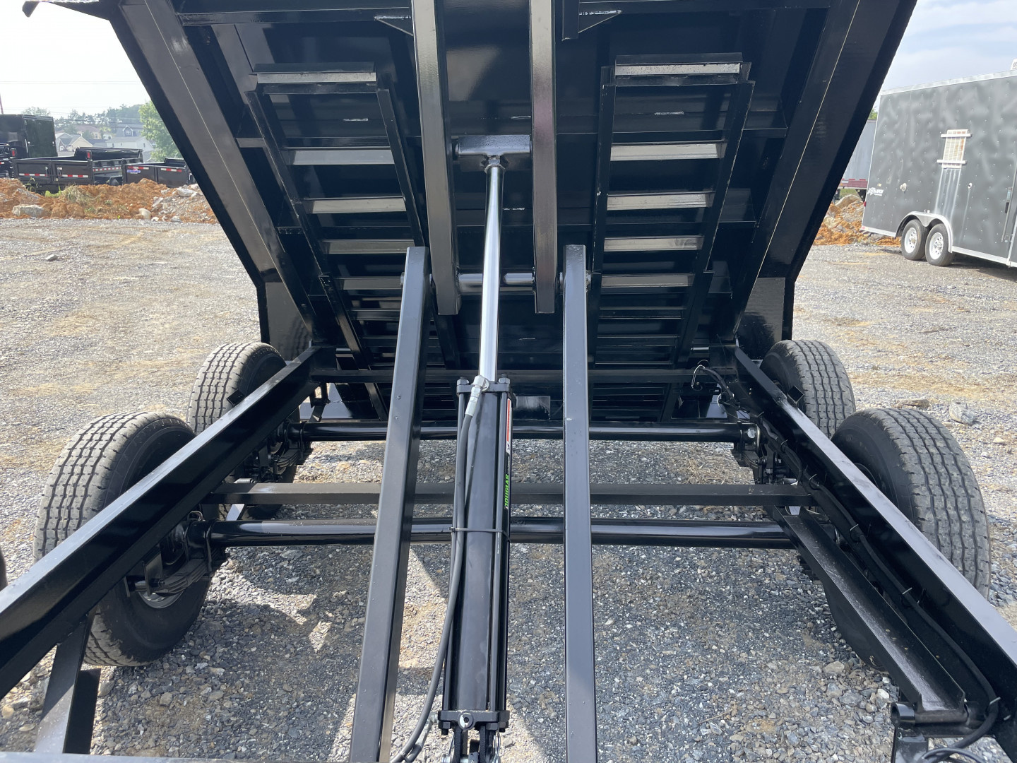 New 2026 Hawke 6X10 10K Dump Trailer