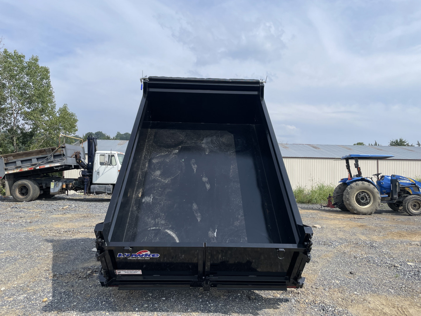 New 2026 Hawke 6X10 10K Dump Trailer