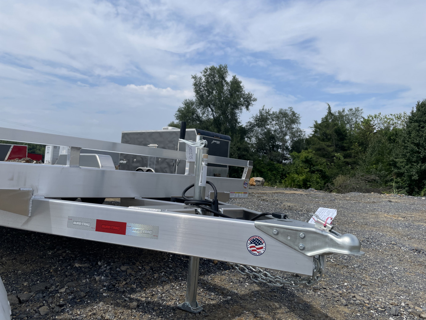 New 2025 Sure-Trac 16+4 Aluminum Car Trailer