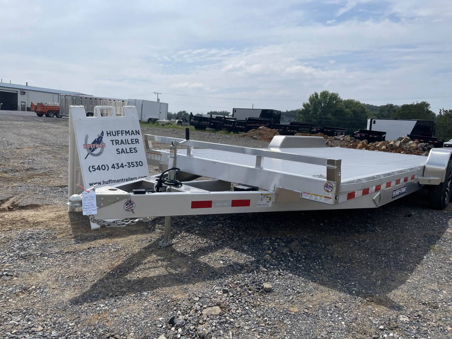 New 2025 Sure-Trac 16+4 Aluminum Car Trailer