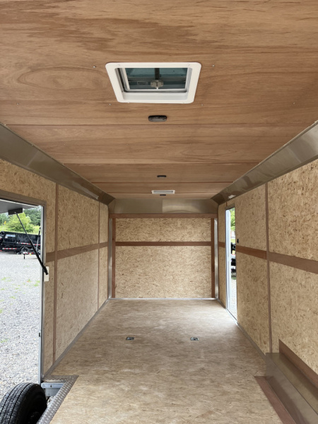 New 2026 Haulmark ALUMINUM EDGE 28 Race Trailer With Premium Escape Door, 12K GVWR, Polycor