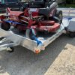 New 2026 Bear Track 80X144 WITH BIFOLD Utility Trailer
