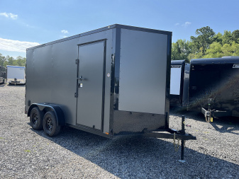 New 2025 Seed Cargo 7X14 Enclosed Trailer, 7K GVWR - PRO SERIES, Stabledeck, Polycor
