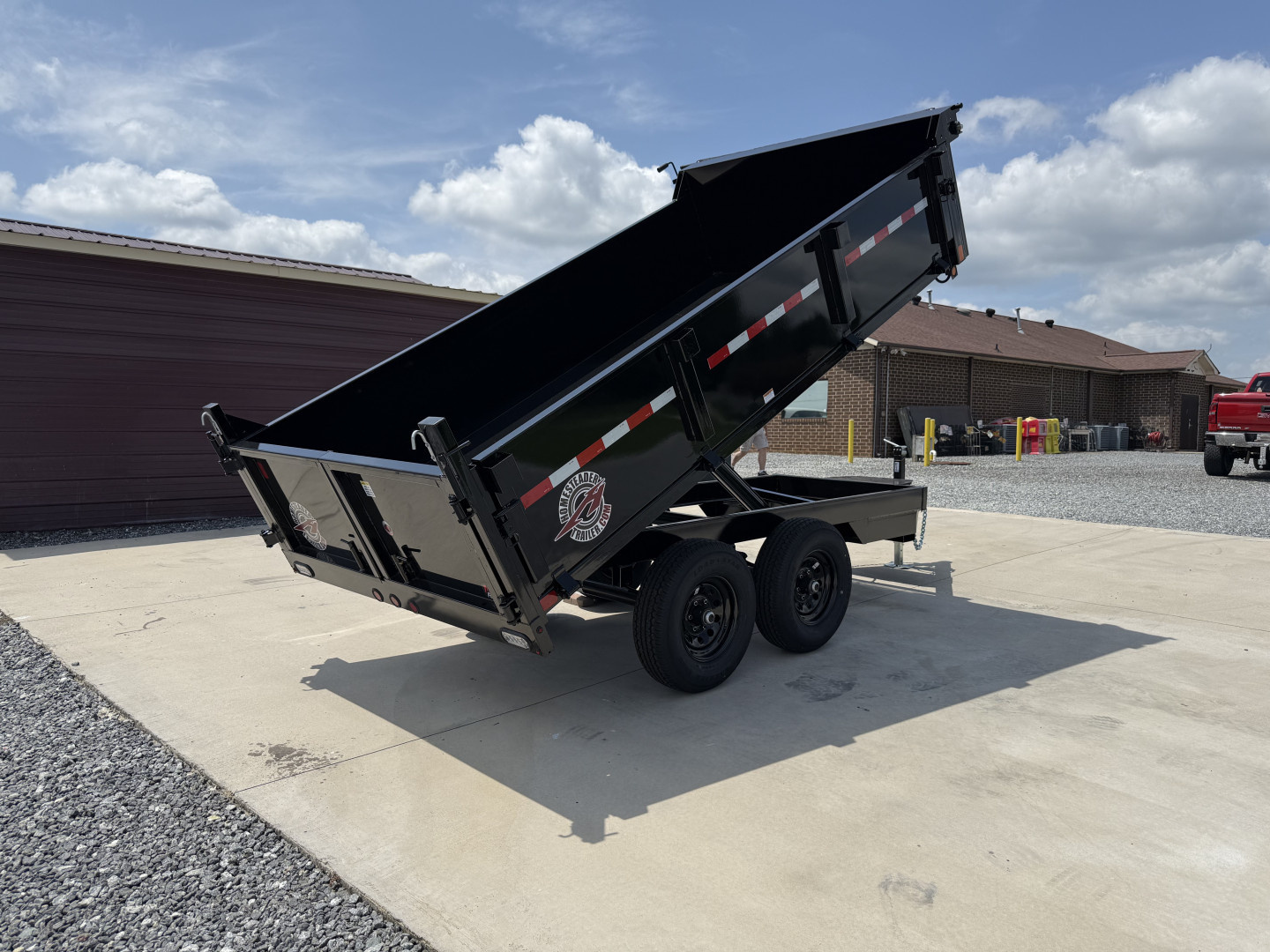 New 2026 Homesteader Trailer 612MB Dump Trailer