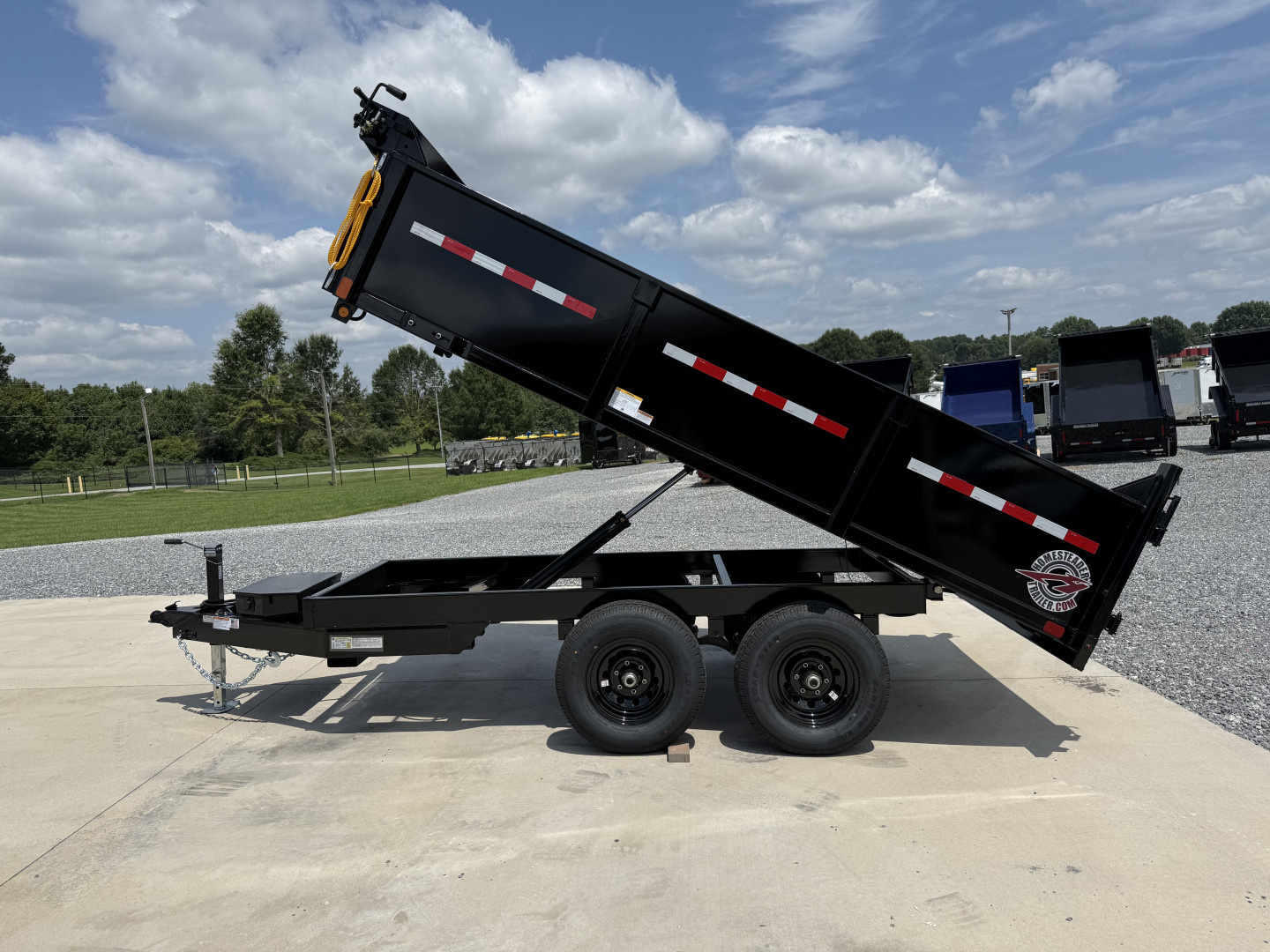 New 2026 Homesteader Trailer 612MB Dump Trailer
