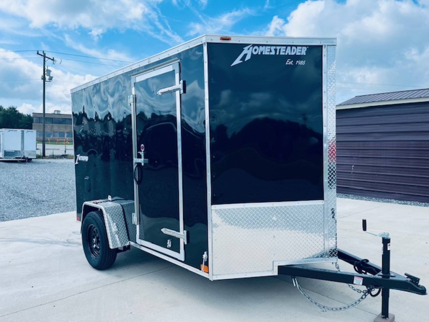 New 2026 Homesteader 6X10 Enclosed Trailer 610IS