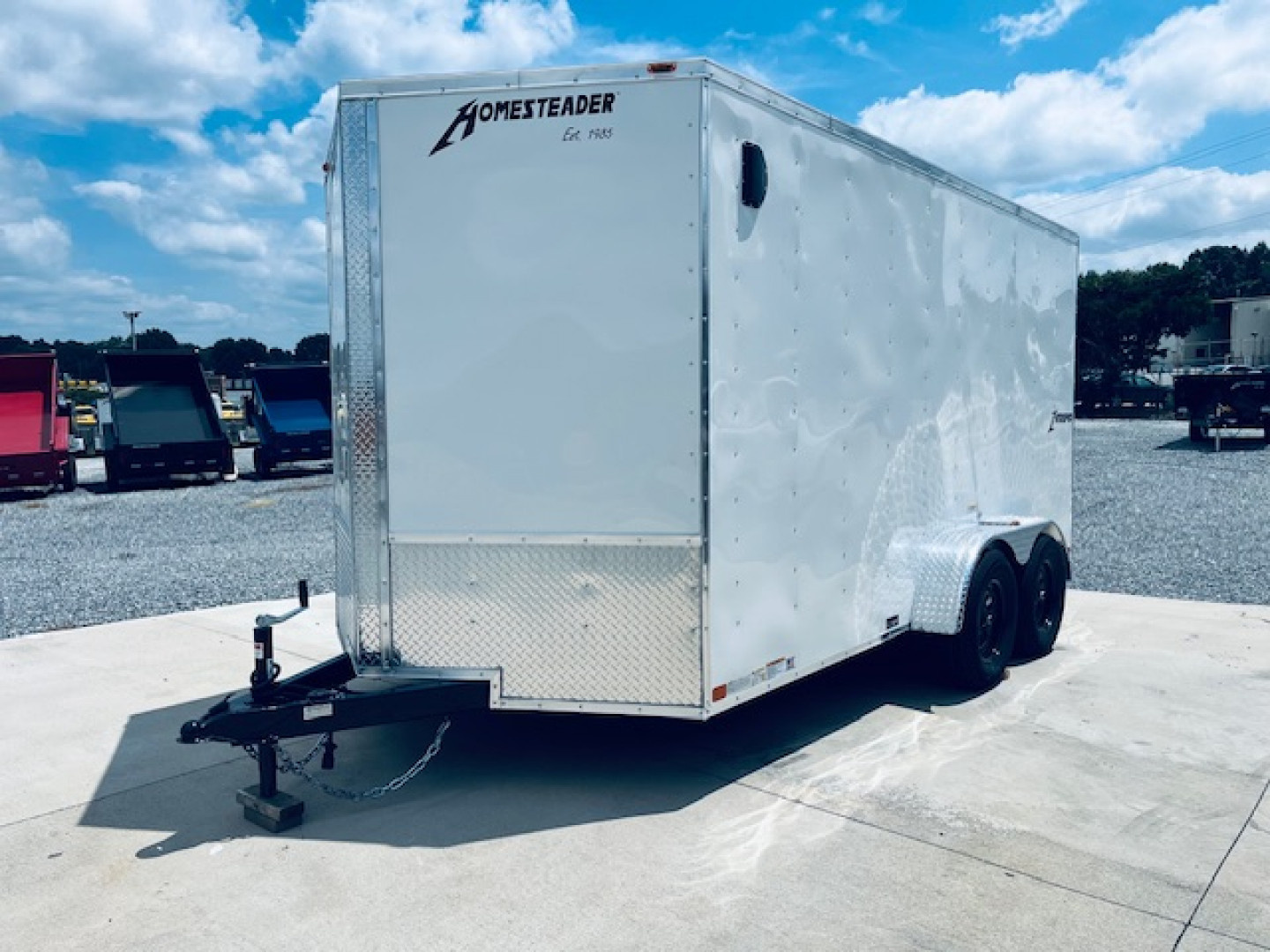 New 2026 Homesteader 7X14 Enclosed Trailer 714IT