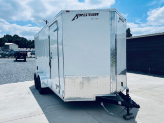 New 2026 Homesteader 7X14 Enclosed Trailer 714IT