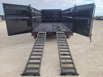 New 2026 Load Trail 16' 20K Gooseneck Dump Trailer w/ 48" Sides/ Hydraulic Jacks