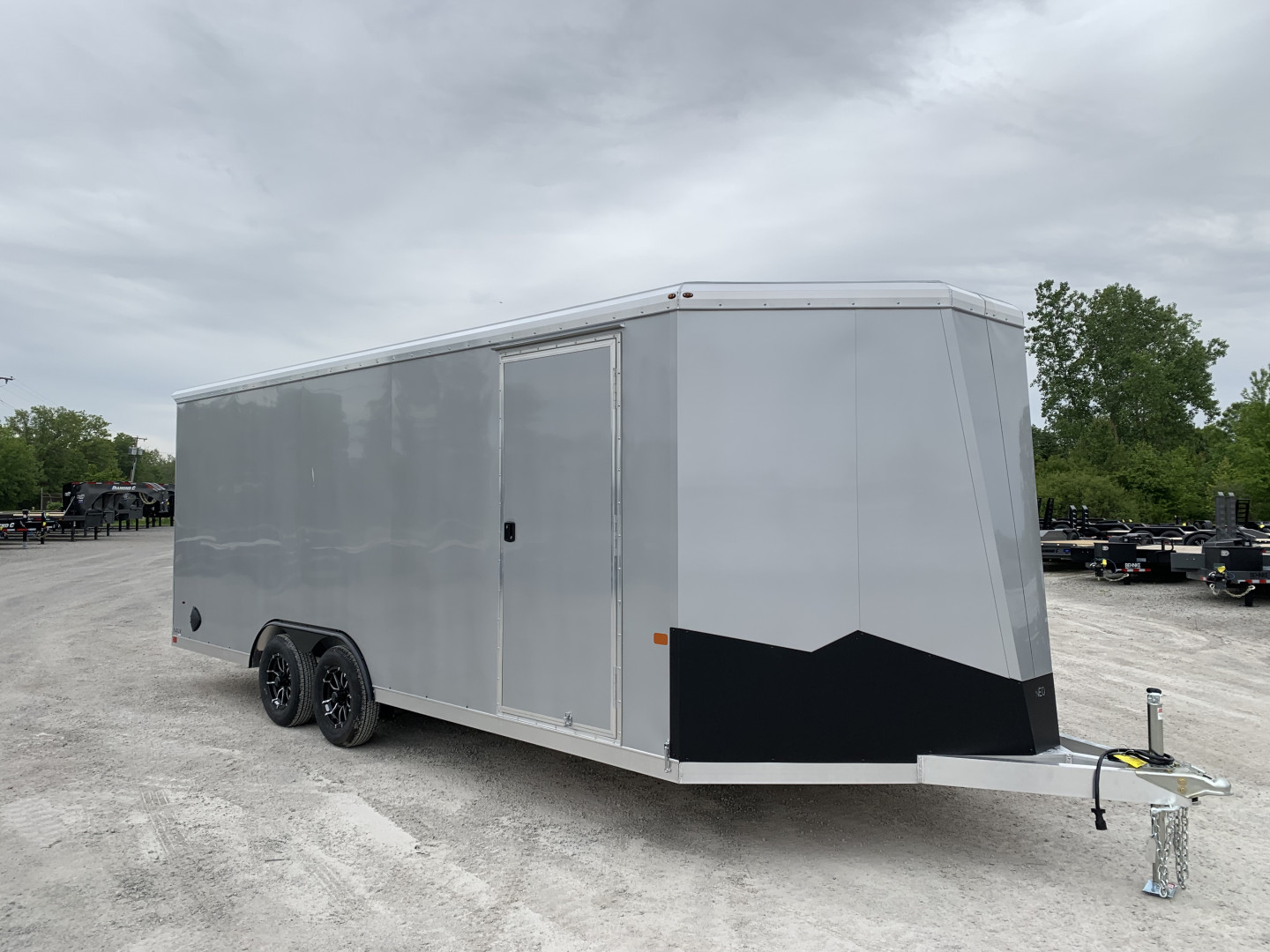 New 2026 NEO Trailers NAUX2085R12 (8.5' X 20') 7K V-NOSE Car / Racing Trailer