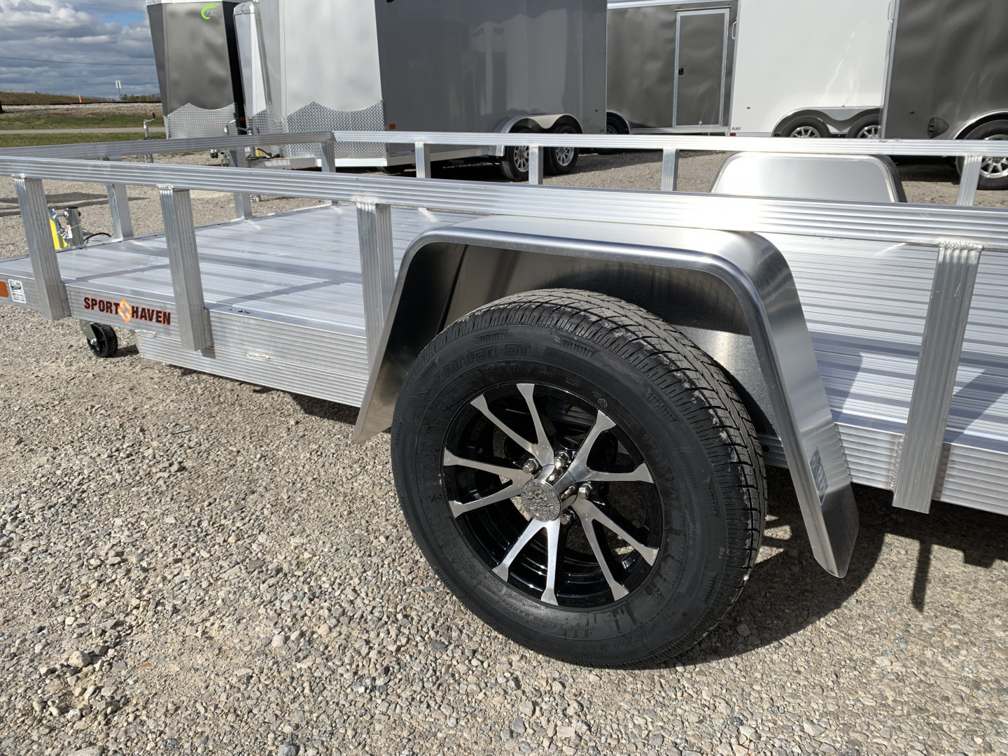 New 2026 Sport Haven AUT612D-F (6' X 12') 2.9K Single Axle Deluxe