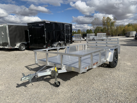 New 2026 Sport Haven AUT612D-F (6' X 12') 2.9K Single Axle Deluxe Utility Trailer