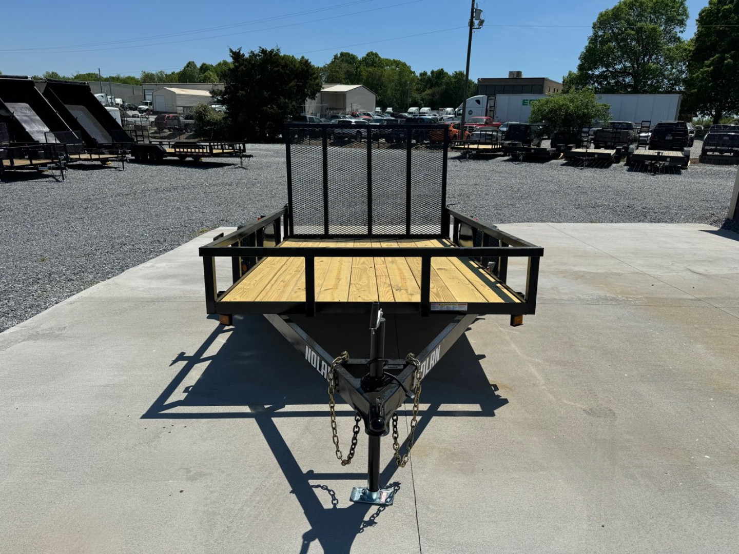 New 2025 Nolan 6X10 Landscape Utility Trailer 3K